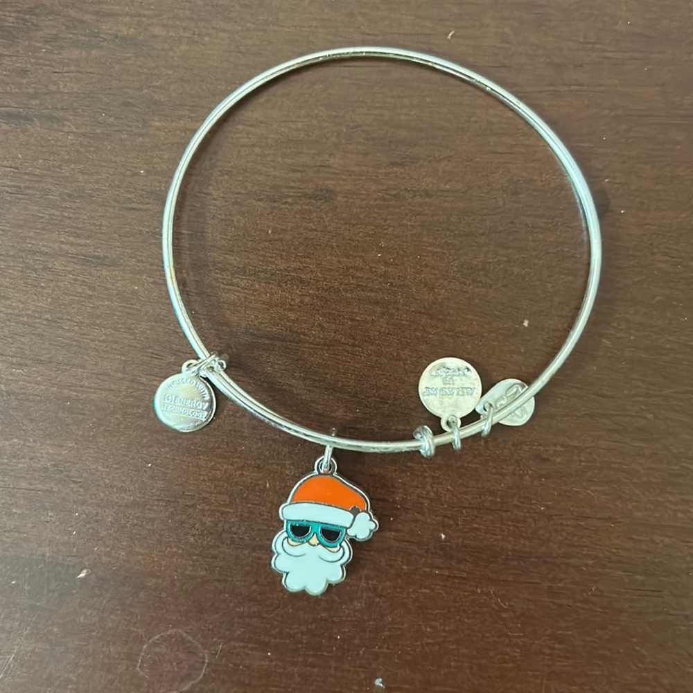 Alex and Ani Santa bracelet